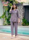 Maanya Vol 1 By Mystic 9 Silk With Embroidery Work Co Ord Set